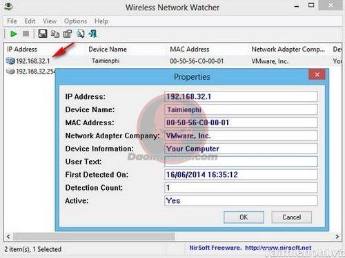Wireless Network Watcher 11
