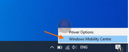 Cách kích hoạt Windows Mobility Center trên máy tính 7