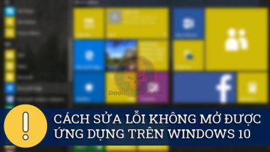 Hướng dẫn khắc phục lỗi không cài được ứng dụng trên Windows 10