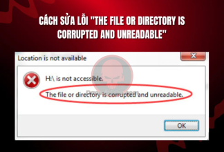 Cách khắc phục lỗi The File or Directory is Corrupted and Unreadable 13